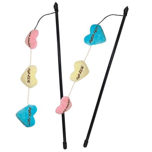 Angelspielzeug mit Herzen & Katzenminze