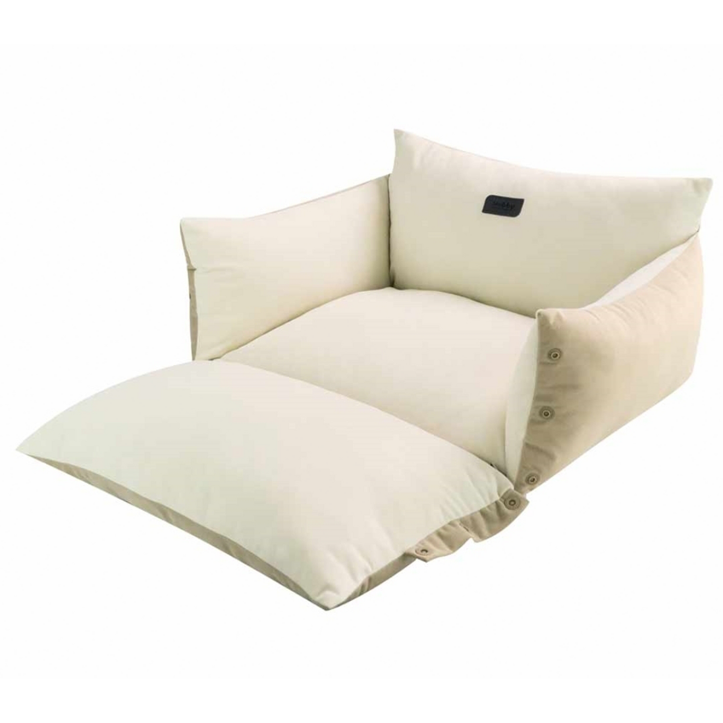 2 in 1 Komfortbett und -matte „ALIN“ – beige