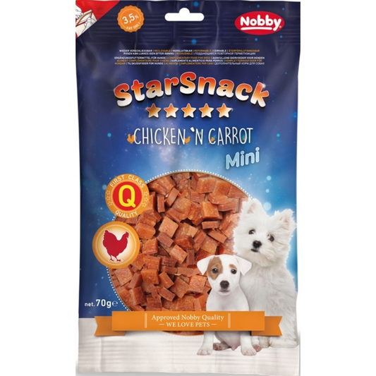 StarSnack MINI Chicken ’n Carrot – 70 g