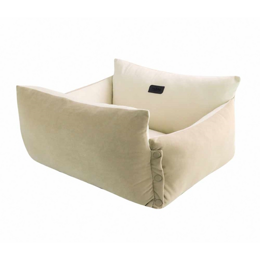 2 in 1 Komfortbett und -matte „ALIN“ – beige