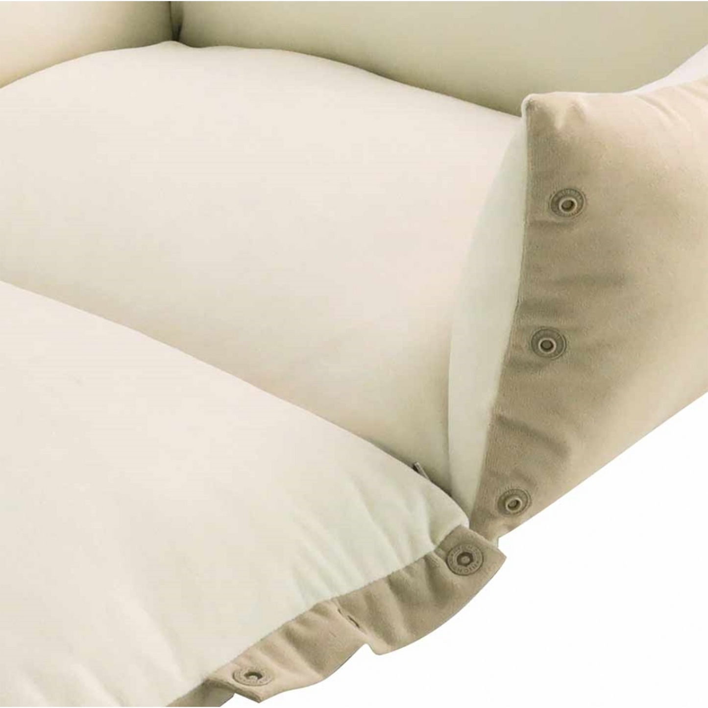 2 in 1 Komfortbett und -matte „ALIN“ – beige