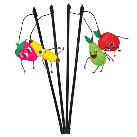 Katzenangel ,,Crazy Fruits" mit Katzenminze