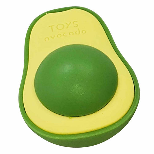 Catnipball ,,Avocado" - Beschäftigungsspielzeug für Katzen