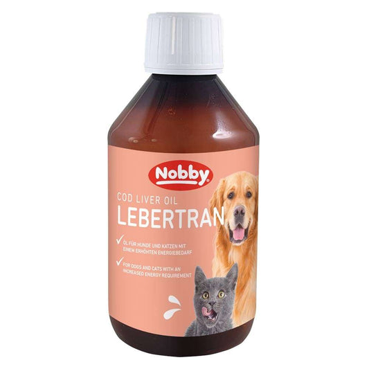 Lebertran - natürliches Ergänzungsmittel für Hunde & Katzen (250ml)